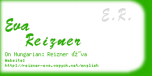 eva reizner business card